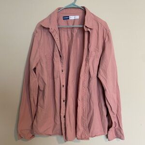 Old Navy Pink Button-Up Shirt